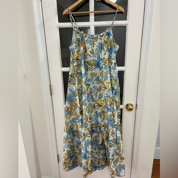 Faherty Sun Chaser Tiered Maxi Sundress - Size L - NWT - Picture 3 of 11
